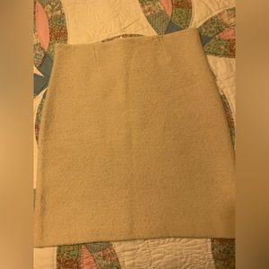 Vintage Moda boiled wool mini skirt size M